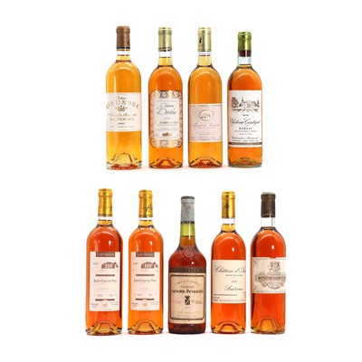 Lot 290 - A selection of dessert wines