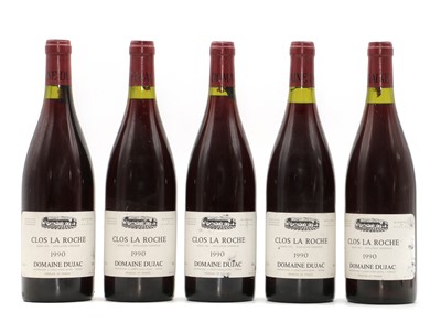 Lot 170 - Clos la Roche, Domaine Dujac, 1990 (5)