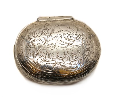 Lot 47 - A late Charles II silver spice box