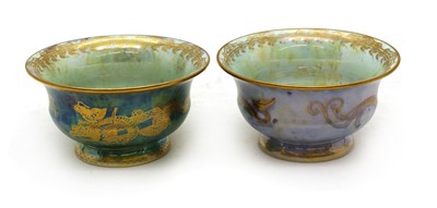 Lot 194 - Two Wedgwood 'Fairyland' lustre bowls