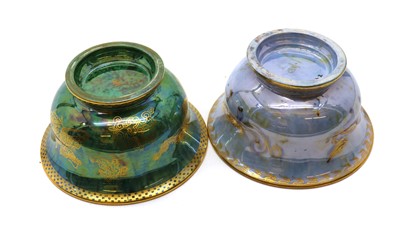 Lot 194 - Two Wedgwood 'Fairyland' lustre bowls