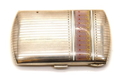 Lot 73 - A German silver cigarette case