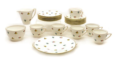 Lot 187 - A Minton porcelain tea service