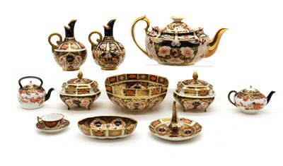 Lot 171 - A collection Royal Crown Derby Imari porcelain items