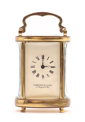 Lot 361 - A Garrard and Co Ltd carriage timepiece