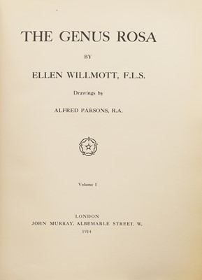 Lot 313 - Willmott, Ellen; Drawings by Alfred Parsons