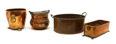 Lot 254 - A collection of cooper wares