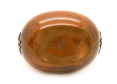 Lot 180 - A Chinese copper hand warmer