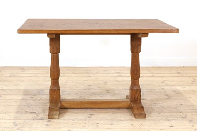 Lot 471 - A Yorkshire School oak table