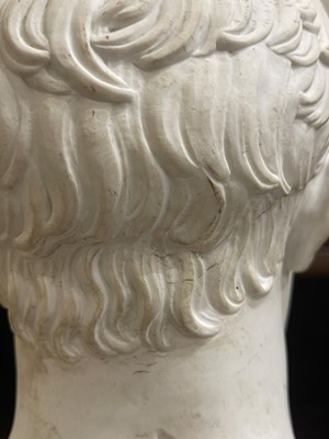 Lot 158 - A biscuit porcelain portrait bust of Napoleon by Sèvres