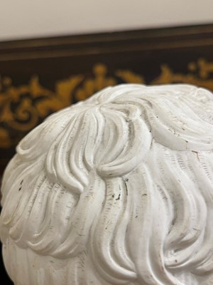 Lot 158 - A biscuit porcelain portrait bust of Napoleon by Sèvres
