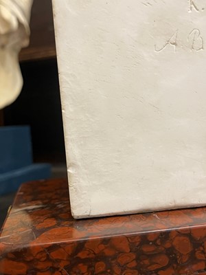 Lot 158 - A biscuit porcelain portrait bust of Napoleon by Sèvres