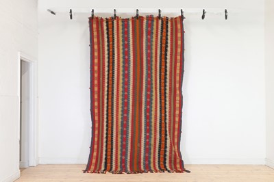 Lot 178 - A jajim kilim wool rug