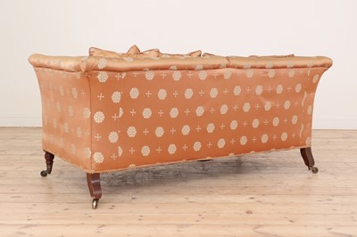 Lot 239 - A small late Victorian sofa by Howard & Sons