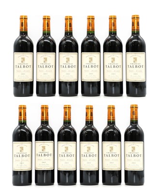 Lot 151 - Chateau Talbot, Saint-Julien, 2003 (12, OWC)