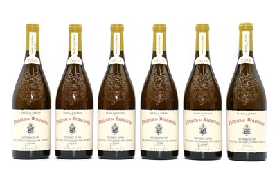 Lot 50 - Chateauneuf-du-Pape, Chateau de Beaucastel (blanc), 2012 (6, OWC)