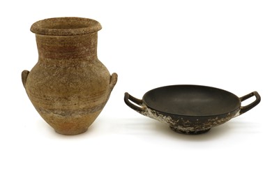 Lot 138 - Two early Greek terracotta items
