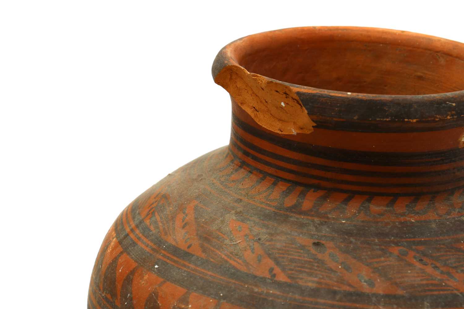 Lot 149 Five earthenware vessels,