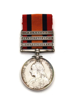 Lot 230 - A Queen's South Africa medal