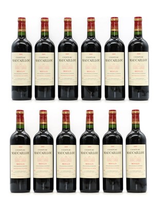 Lot 115 - Chateau Maucaillou, Moulis-en-Medoc, 2009 (12, OWC)