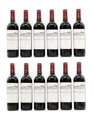 Lot 138 - Chateau Pontet-Canet, Pauillac, 2002 (12, OWC)