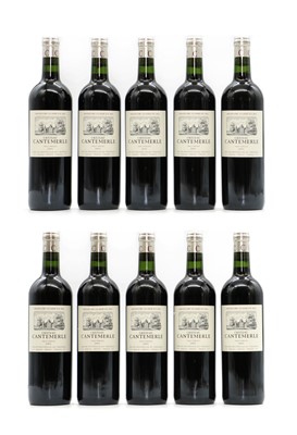 Lot 70 - Chateau Cantemerle, Haut-Medoc, 2005 (10, OWC)