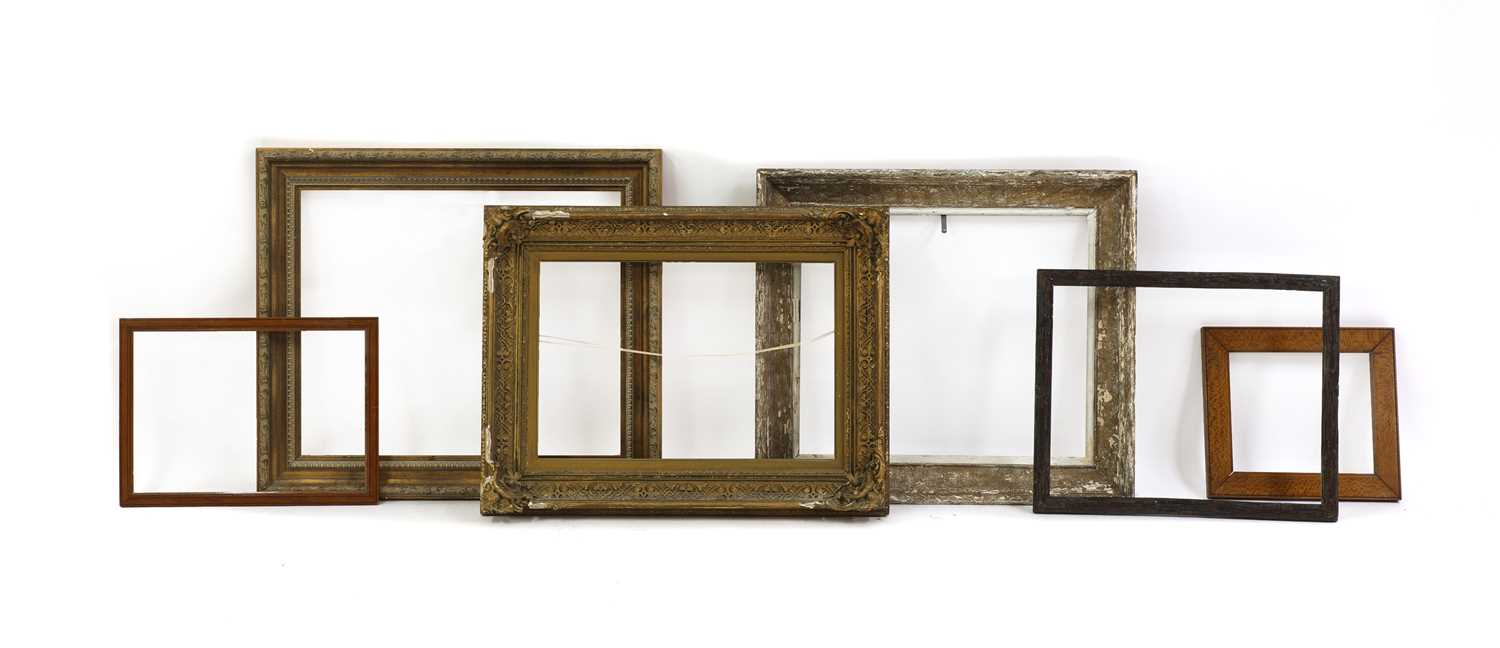Lot 307 - A six group of picture frames