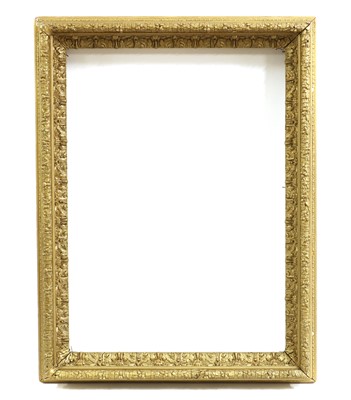 Lot 441 - A gilt gesso moulded portrait frame