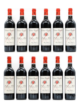 Lot 141 - Chateau Poujeaux, Moulis-en-Medoc, 2003 (12, OWC)