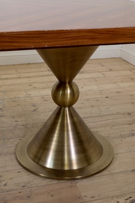 Lot 493 - A Jonathan Adler 'Caracas' extending dining table