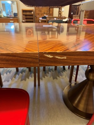 Lot 493 - A Jonathan Adler 'Caracas' extending dining table