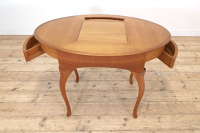 Lot 519 - A Ceccotti 'Arabella' walnut and cherrywood dressing table