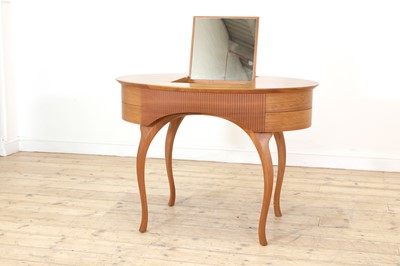 Lot 519 - A Ceccotti 'Arabella' walnut and cherrywood dressing table