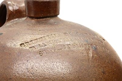 Lot 150 - A saltglazed stoneware bellarmine jug