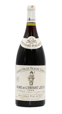 Lot 187 - Grand Vin de Beaune Greves, Vigne de L'Enfant Jesus, Bouchard Pere et Fils, 1988 (1, magnum)