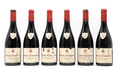 Lot 180 - Gevrey-Chambertin, 1er Cru Combe des Moines, Domaine Fourrier, 2007 (6)