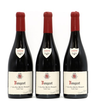 Lot 202 - Vougeot, 1er Cru Les Petits Vougeots, Domaine Fourrier, 2009 (3)