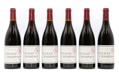 Lot 192 - Volnay, Champans, Domaine Marquis D'Angerville, 2006 (6)