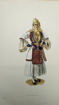 Lot 284 - A folio of Greek costume design
