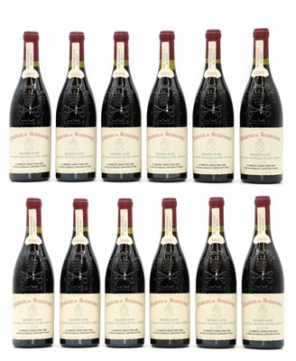 Lot 207 - Chateauneuf-du-Pape, Chateau de Beaucastel, 1995 (12)