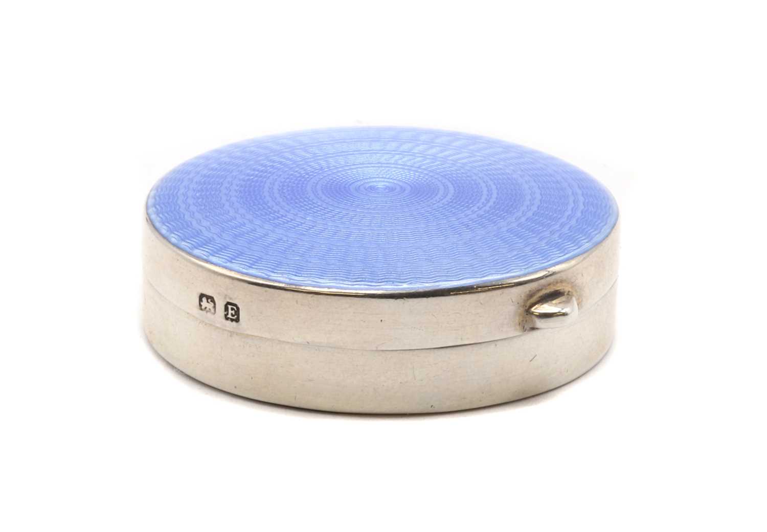 Lot 48 - A small silver compact