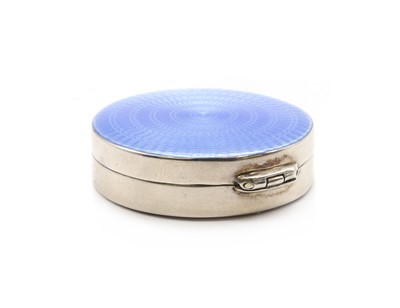 Lot 48 - A small silver compact