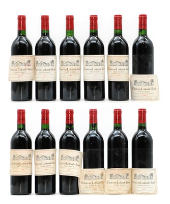 Lot 100 - Chateau Lalande-Borie, Saint-Julien, 1985 (12, OWC)