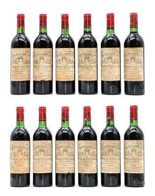 Lot 93 - Chateau La Lagune, Haut-Medoc, 1983 (12, OWC)