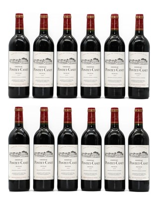 Lot 137 - Chateau Pontet-Canet, Pauillac, 1995 (12, OWC)