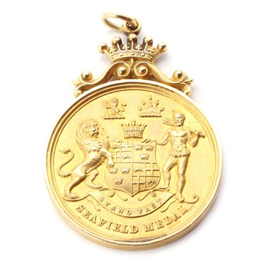 Lot 1063 - A 9ct gold University of Aberdeen 'Seafield Medal'