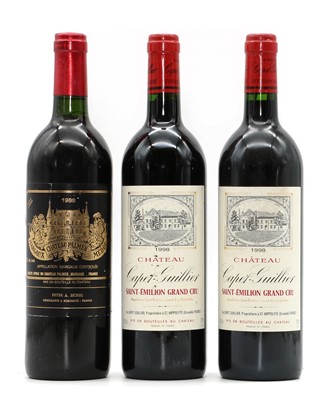 Lot 124 - Chateau Palmer, Margaux, 1988 (1) & Chateau Capet-Guillier, Saint-Emilion, 1998 (2)