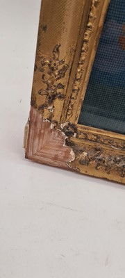 Lot 293 - A Victorian embroidered picture