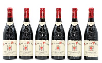 Lot 213 - Chateauneuf-du-Pape, Clos des Papes, Domaine Avril, 2001 (6, boxed)