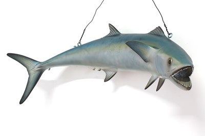 Lot 325 - A painted fibreglassed fishing trophy